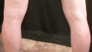 Huge and hard cock is ready for amateur masturbation