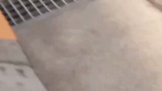 Panties become really wet after Japanese babe pisses herself