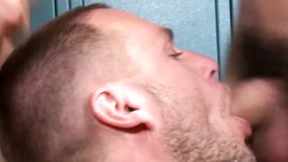 Hairy gay dudes Dustin Steele and Hans Berlin go crazy