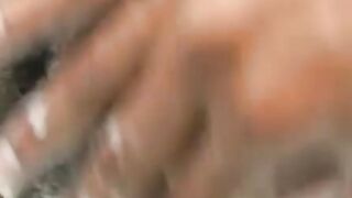 Gay Brazilian jerks off and dildoes his ass while bathing