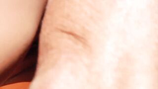 Skinny teen mouth creampied after grandpa fucked her outdoor