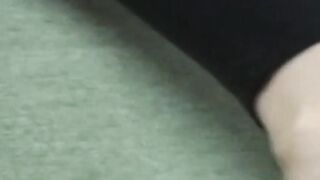 Japanese cutie secretly filmed during solo jerk off