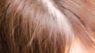 Drilling busty Asian in the backoffice