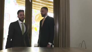 Real estate agent anal fucked in suit by big dick mogul