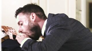 Real estate agent anal fucked in suit by big dick mogul