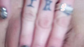 Pierced MILF Lisa Low hot solo pussy play masturbation