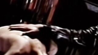 Young man  to obey his master in classic video
