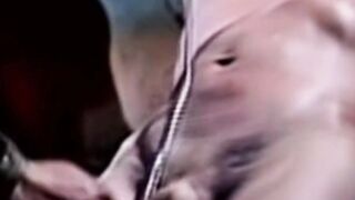 Young man  to obey his master in classic video