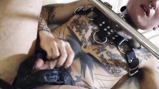 Horny gaysians hardcore fisting and drilling after blowjob