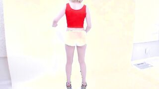 New Teen girl anxious at her first audition