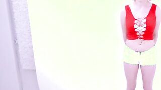 New Teen girl anxious at her first audition
