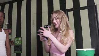 Skinny Puta Blonde Emma Starletto Gets Revenge On BF & Sucks Gang Of BBCs