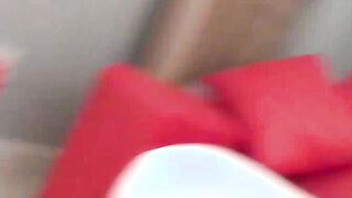 UK amateur babe Tanya Cox sucks fake agents big cock