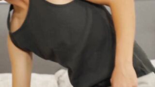 Young gay Austin Cook bareback fucking inked Gregor Gilead