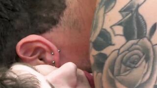 Inked step uncle Chris Damned explored Dakota Lovell asshole