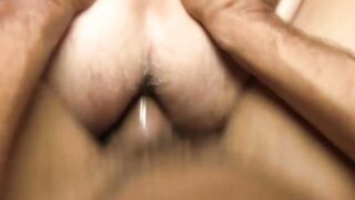 Hairy young man takes it raw and deep after cock sucking