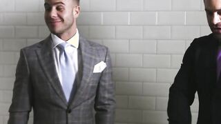 Gay realtors anal fucks at empty property