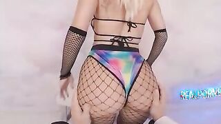 Jazlyn Ray is ready to insert your dick into her tight dripping snatch!!!