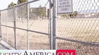 Bianca Burke fucks a young dick