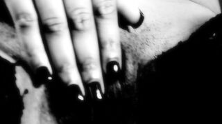 Amazing ebony babe gangbanged until big messy facial