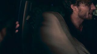 Ashley Adams slammed hard in the back of a van