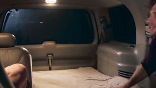 Ashley Adams slammed hard in the back of a van