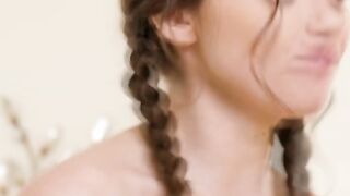 Slim masseuse enjoys clients big oily tits