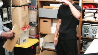 Hot Asian shoplifter disciplined by officers BBC