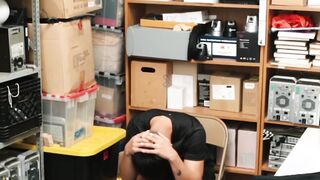 Hot Asian shoplifter disciplined by officers BBC