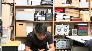 Hot Asian shoplifter disciplined by officers BBC