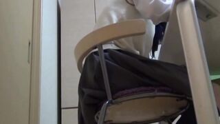 Japanese lady filmed masturbating with hidden voyeur cam