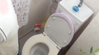 Japanese lady filmed masturbating with hidden voyeur cam