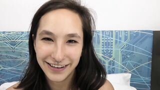 This thin cocksucker has green eyes and freckles