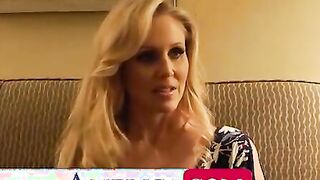 Julia Ann gets nude and fucks her sugar daddy before dinner