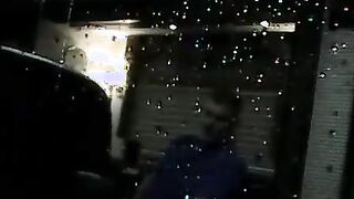 Chubby dude Chez splashes his hot cum all over a dudes face