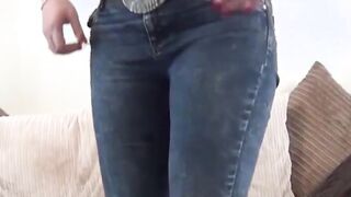 Curvy lady participates in reality porn video by some nerd