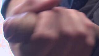 Sensual twink Fabrice Rossi fingers his ass and strokes cock