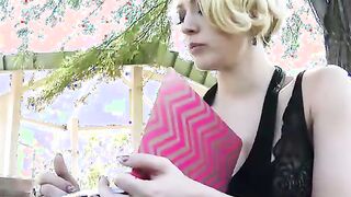 Nanny Kagney Linn Karter fucking inside the bed with her tits