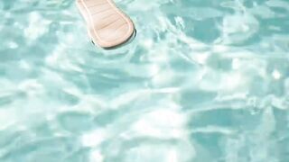 Hot trans lifeguard fucks guest of resort