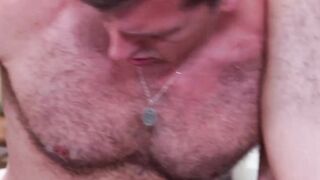 Honry twink Asher Day joins his gay stepdads in threesome
