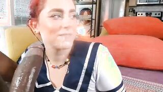 Thick PAWG Sloppy BBC Blowjob and Balls Deep Fucked