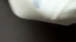 Undie wearing homosexual takes a shower and masturbates