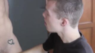 Amazing group sex with big stiff cock twinks at home