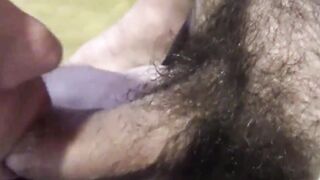 Naughty gay group loves ball licking and hairy cock sharing
