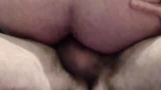 Pierced jock deepthroats big cock before riding bald fucker
