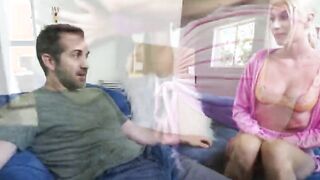 Big tit jogger fucked by lucky stranger