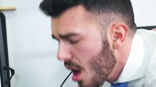 Athletic stud Gustavo Cruz plowed by Pol Prince hard dick