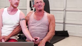 Hunk Matthew Figata dick shoves inside stepson Dakota Lovell