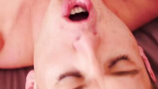 Horny twinks hardcore raw foursome pounding after blowjobs