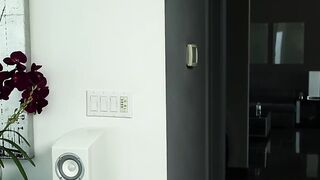 Kasey Warner gives a sloppy blowjob before being BBC railed